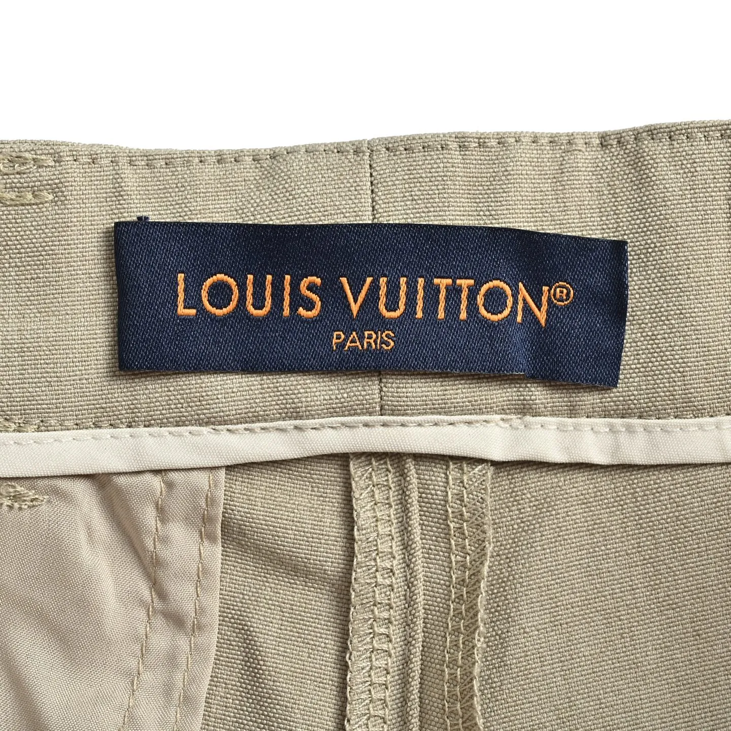 Louis Vuitton/Louis Vuitton 26ss webbing trousers